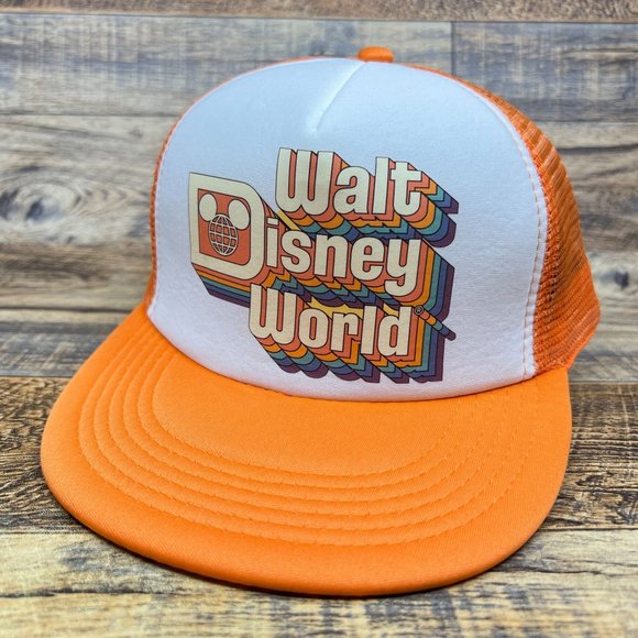 Unbranded Accessories Retro Walt Disney World Mens Trucker Hat